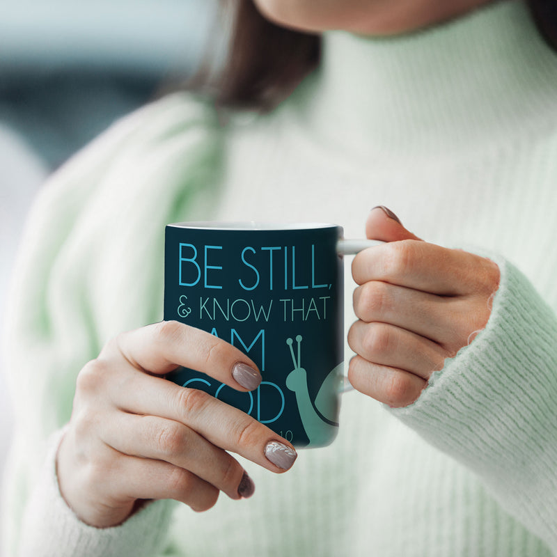 Be Still (snail) Mug & Gift box