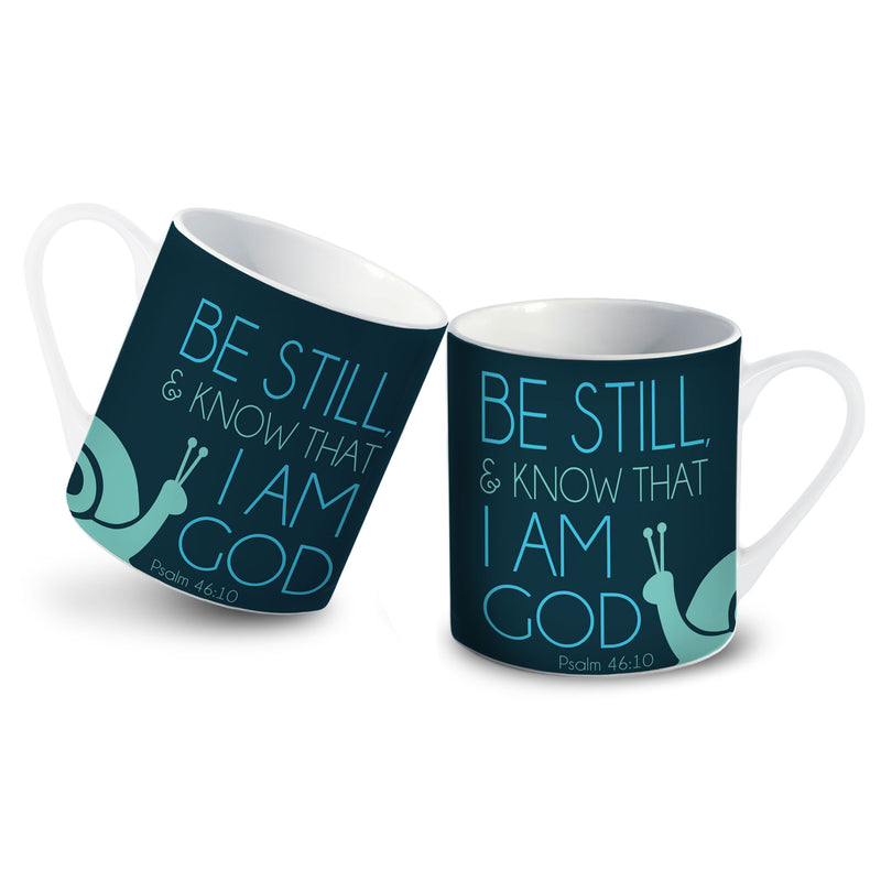 Be Still (snail) Mug & Gift box