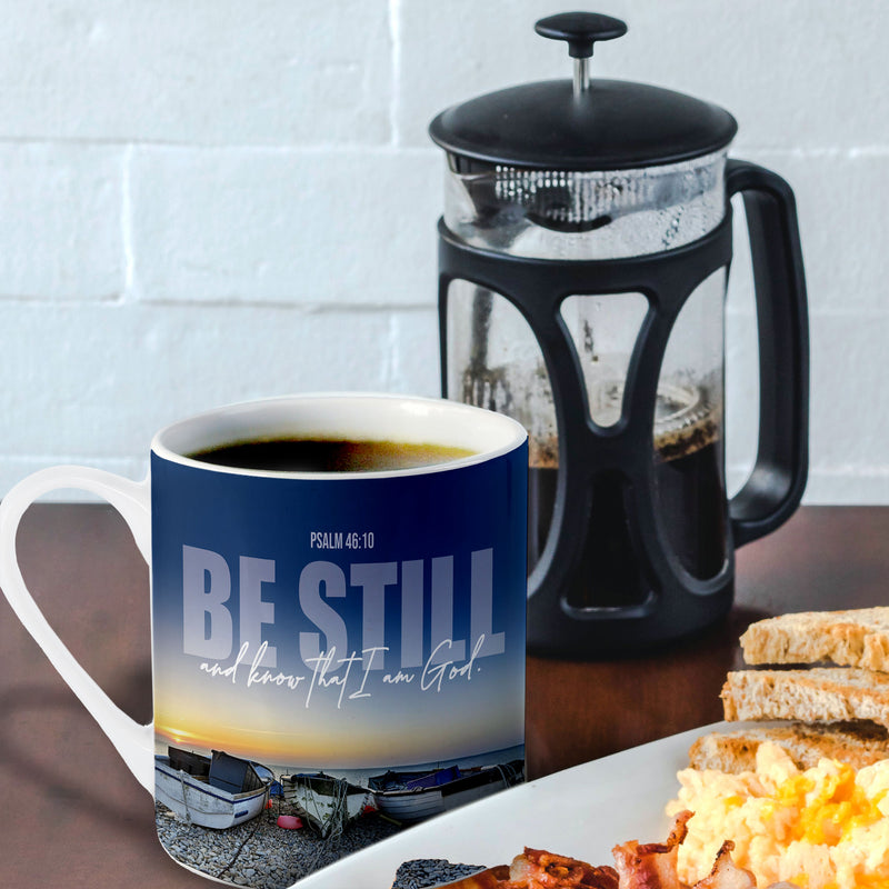 Be Still (boats) Mug & Gift box