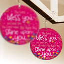Bless you (pink) hanging decor