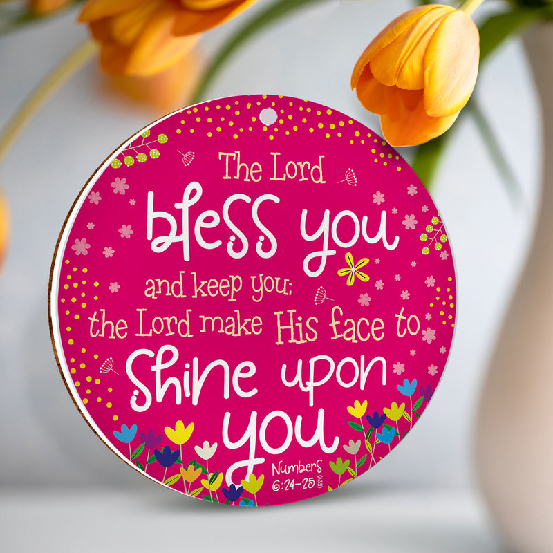 Bless you (pink) hanging decor
