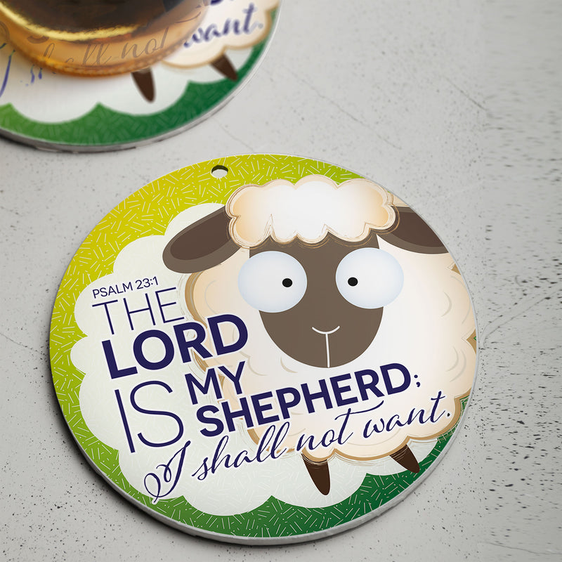 The Lord is my Shepherd  hanging decorat