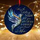 Duif keramische decoratie