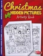 Christmas Hidden Pictures Activity Book (Ages 6-10)