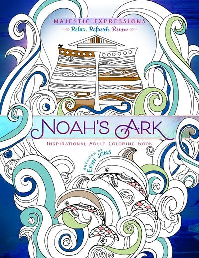 Noah's Ark Adult Coloring Book (Majestic Expressions)