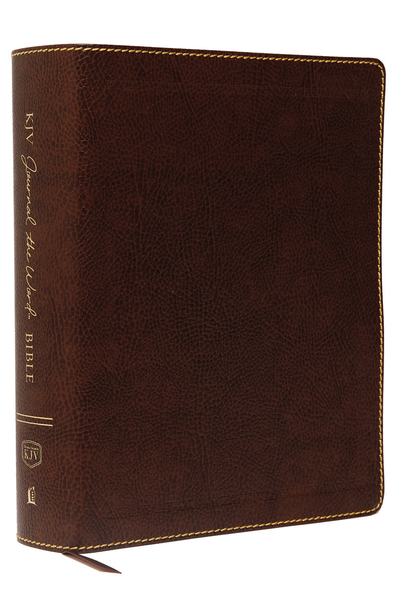 KJV Journal The Word Bible/Large Print-Brown Bonded Leather