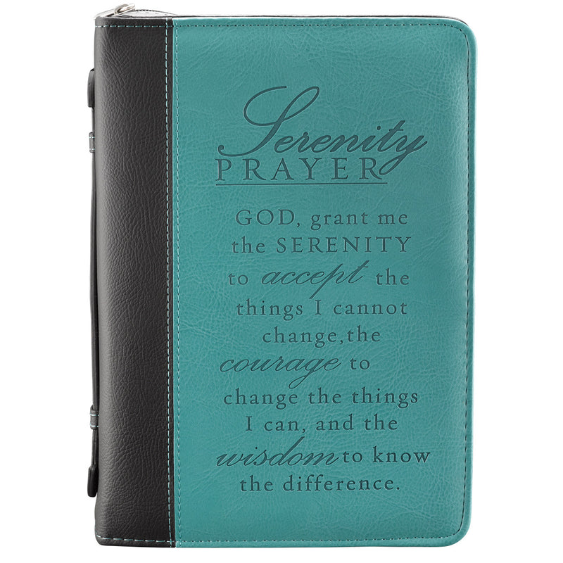 Serenity Prayer - Black/Aqua