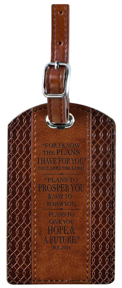 For I know the plans - LuxLeather Luggag