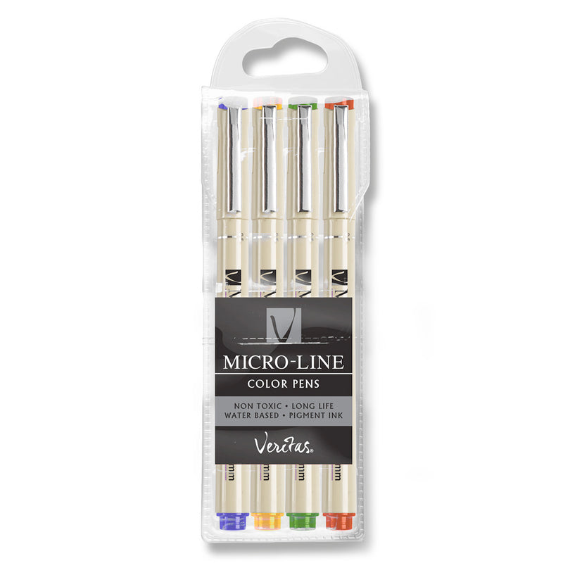 Micro-Line Color Pens Veritas - Set of 4