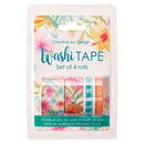 Washi tape - Set of 4 rolls