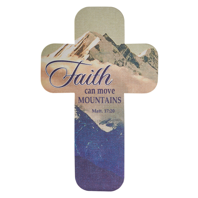 Faith can move mountains