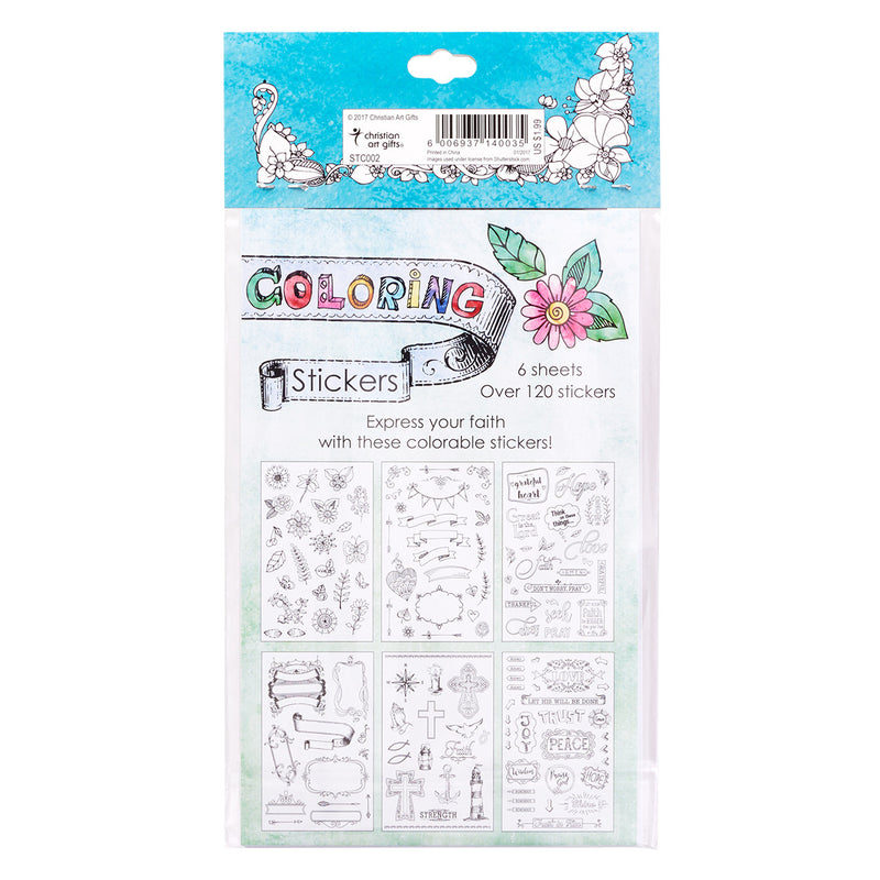 Colorable - Set of 6 sheets