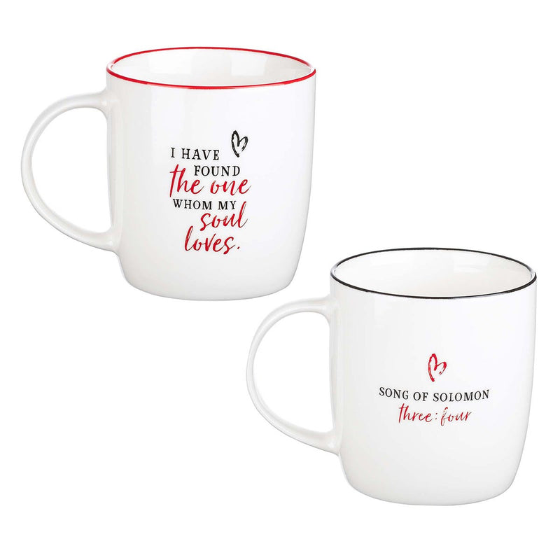 I love you more - Set of 2 mugs
