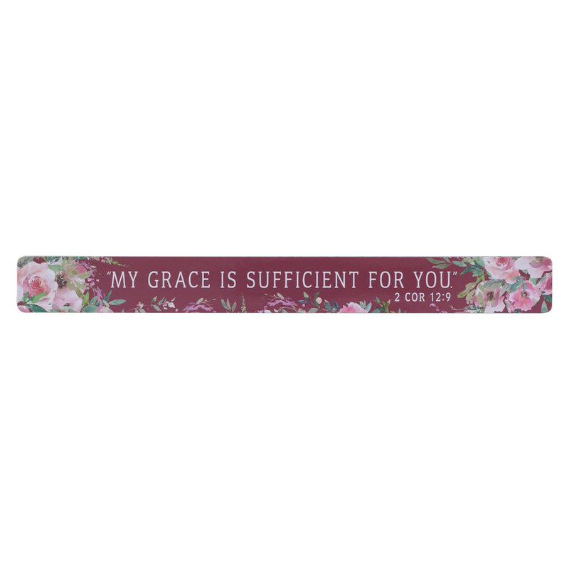 My Grace is Sufficient For You Rosy Pink