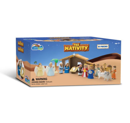 Nativity play set - 19 pieces