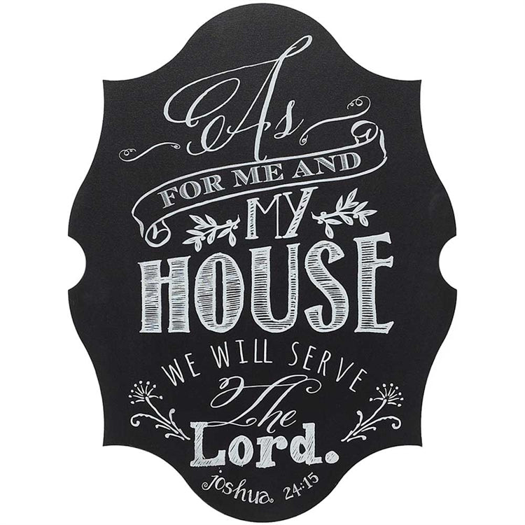 As for me and my house