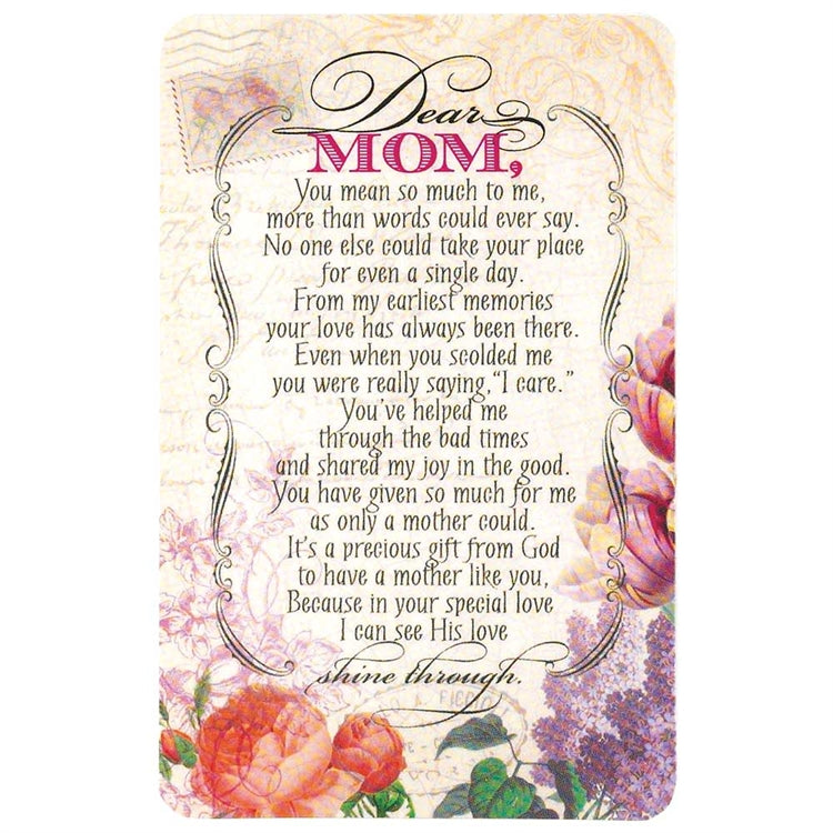 Dear mom - Precious gift