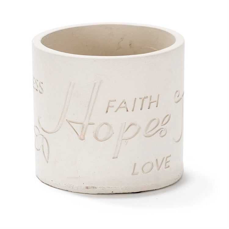 Faith Hope Joy Peace - 10 cm high