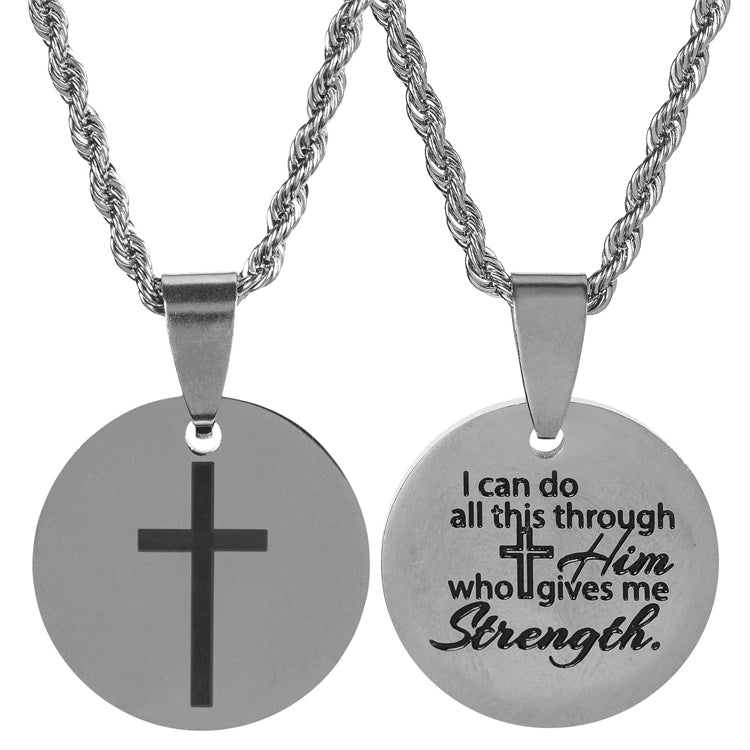 I can do all things through Him -  2 cm
