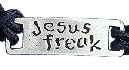 Jesus Freak - Leadfree pewter tag