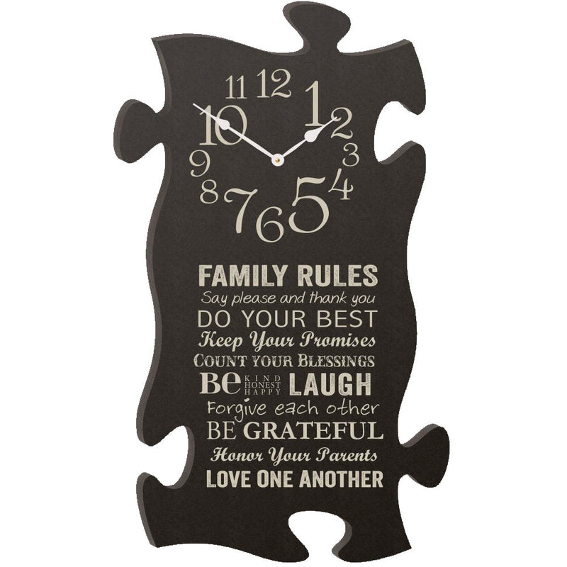 Clock - Family rules