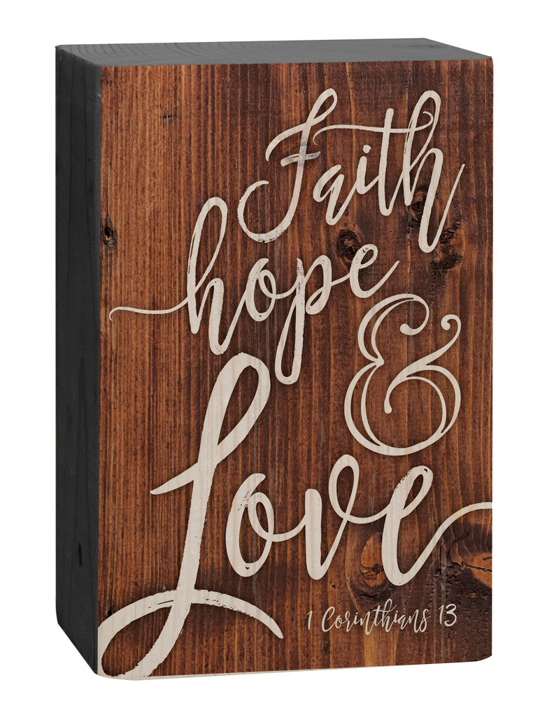 Faith hope love - 1 Cor 13