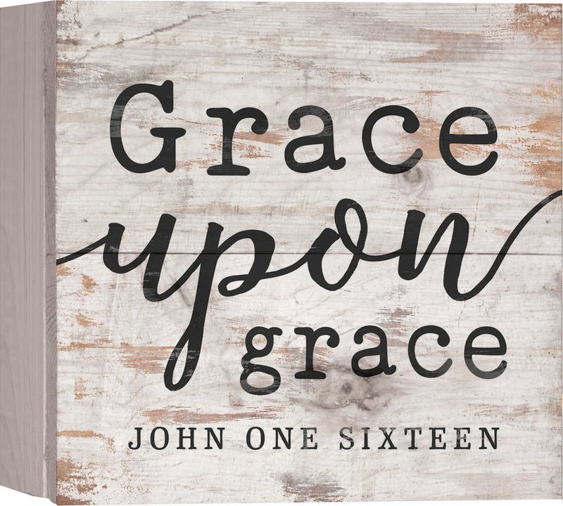 Grace upon grace - John 1:16