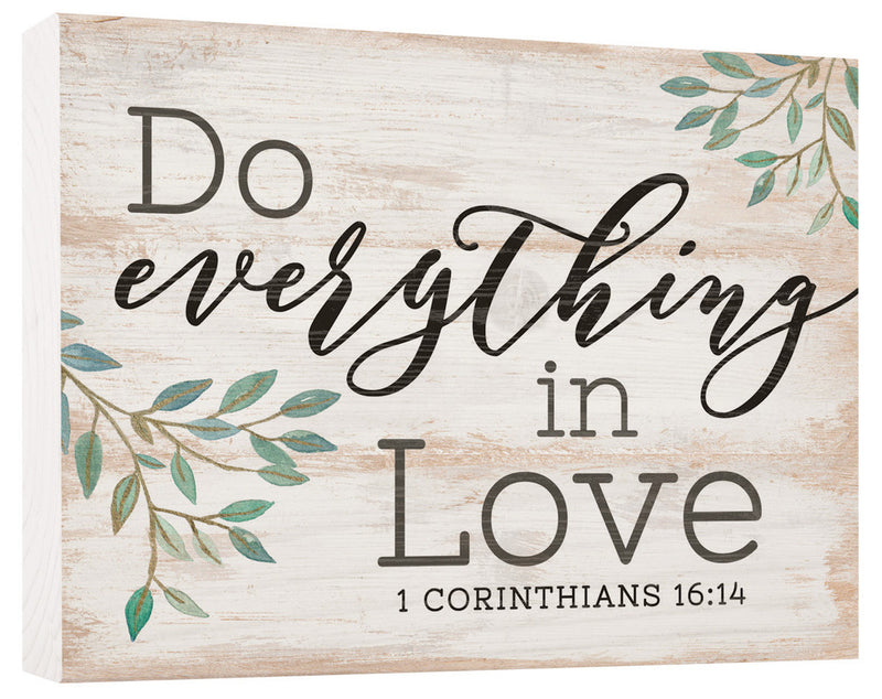 Do everything in Love