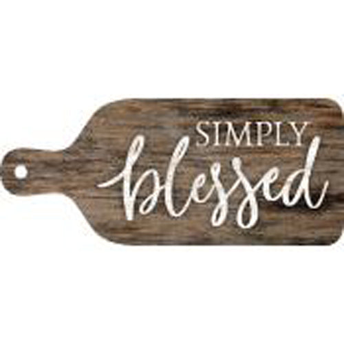 Simply blessed - Bread plate