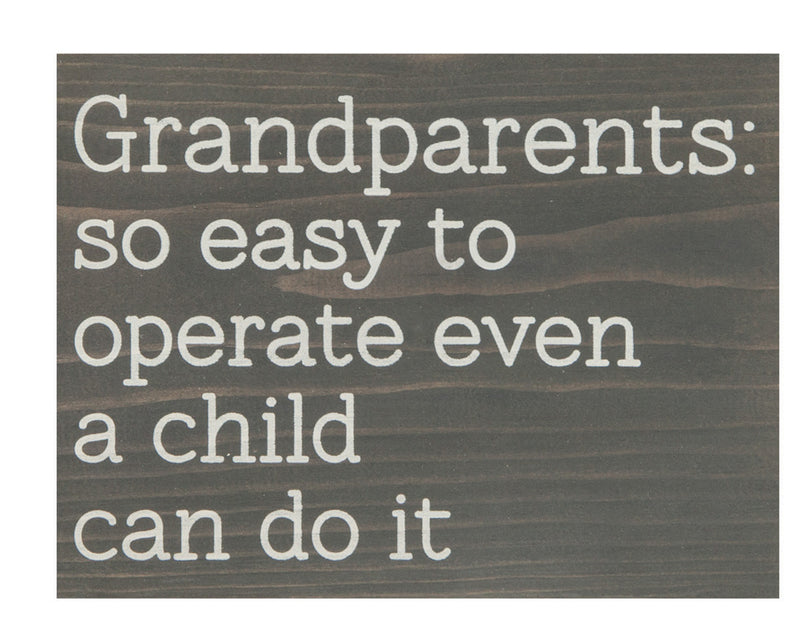 Grandparents: so easy to operate