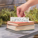 Doe kleine dingen met grote liefde