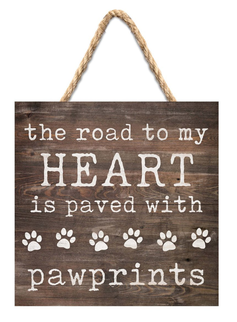 The road to my heart - Pawprints