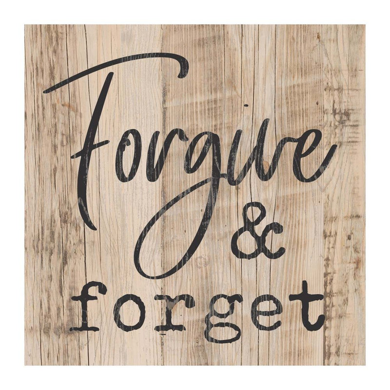 Forgive and forget