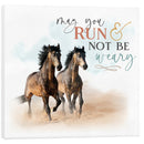 Moge je rennen en niet moe worden