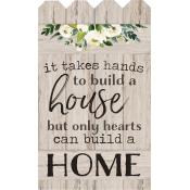 Only hearts can build a home