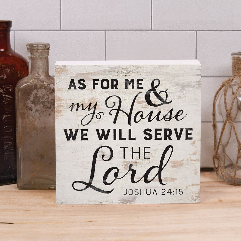 As for me and my house we will serve the