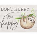 Don't hurry be happy