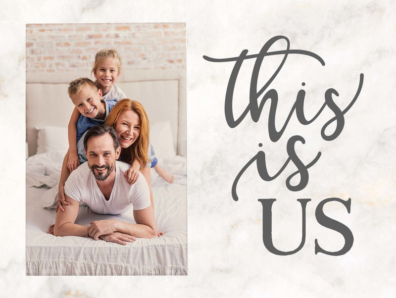 This is us - Photo 5 x 7,5 cm
