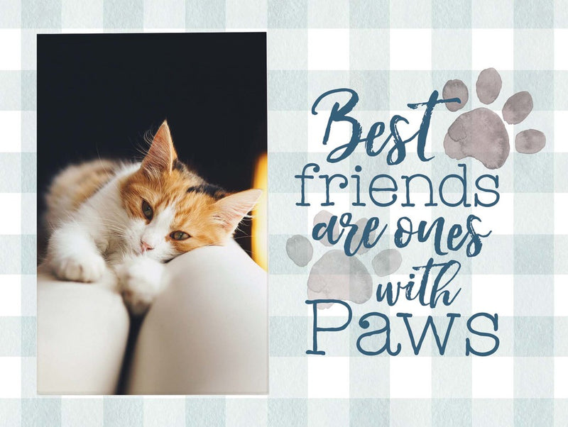 Best friends Paws - Photo 5 x 7,5 cm