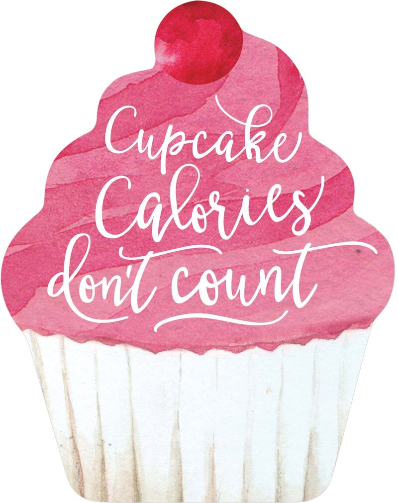 Cupcake calories don't count