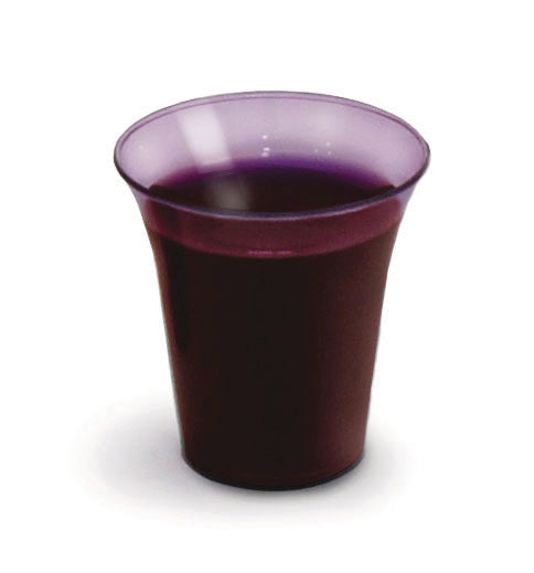 1000 Communion Cups - Grape color