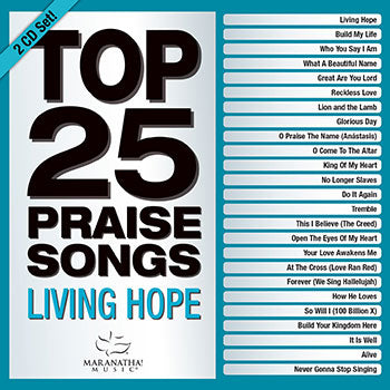 Top 25 Praise Songs - Living Hope (2CD)
