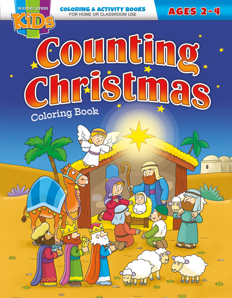 Counting Christmas Coloring Activity Book (Ages 2-4)