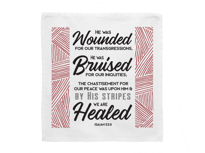 Wounded, bruised healed