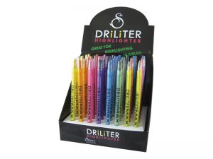 Driliter Highlighters -display set of 48