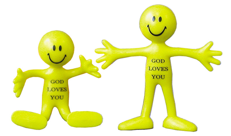 Smile God loves you - Bendable Man