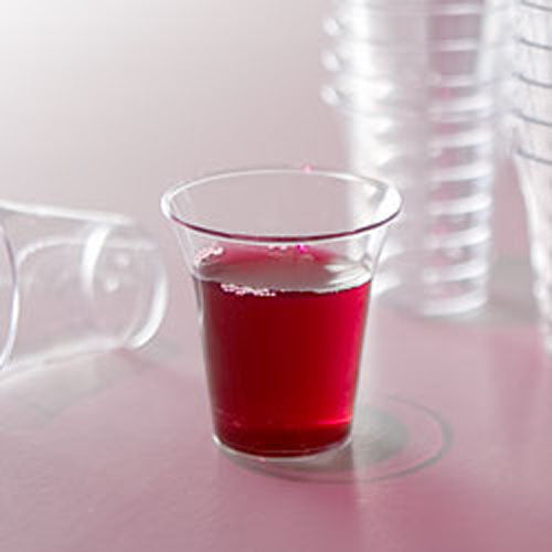 500 Clear Communion Cups (Approx 15 ml)