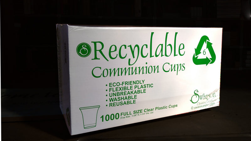 Communion cups reuseable