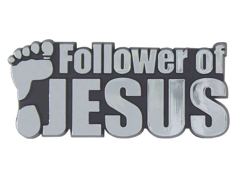 Follower of Jesus - Silver colored