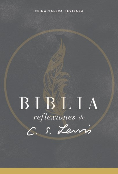 Span-RVR The C. S. Lewis Bible (Biblia Reflexiones de C. S. Lewis)-Navy Blue Leathersoft